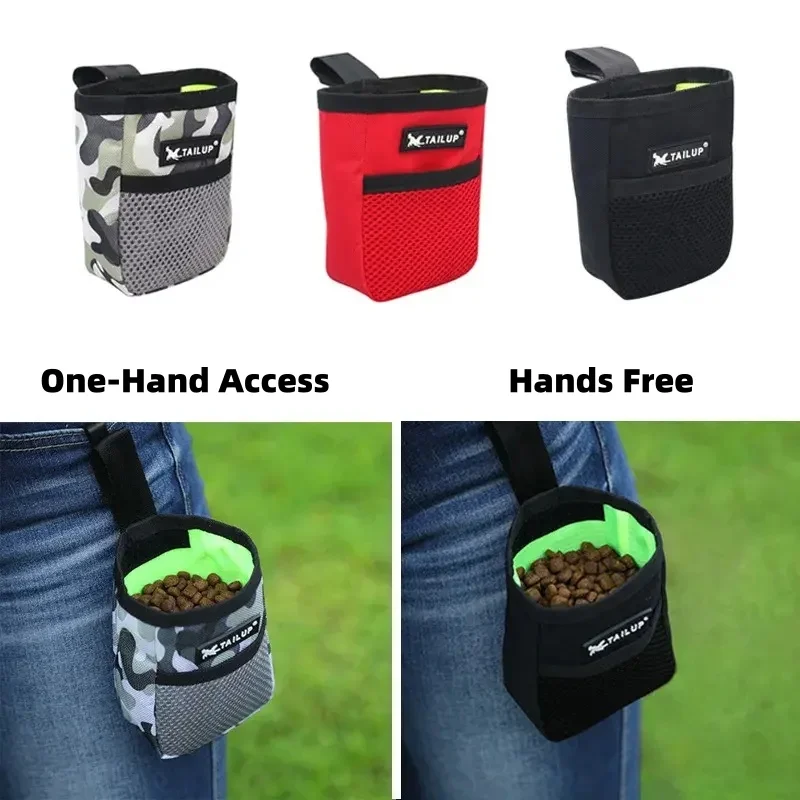 Dog Dog Training Treat Pouch Pet Treat Bag Pocket Snack Reward Obedience Agility Waist Belt Adjustable Portable Puppy Food Bag - Aliexpress Deal