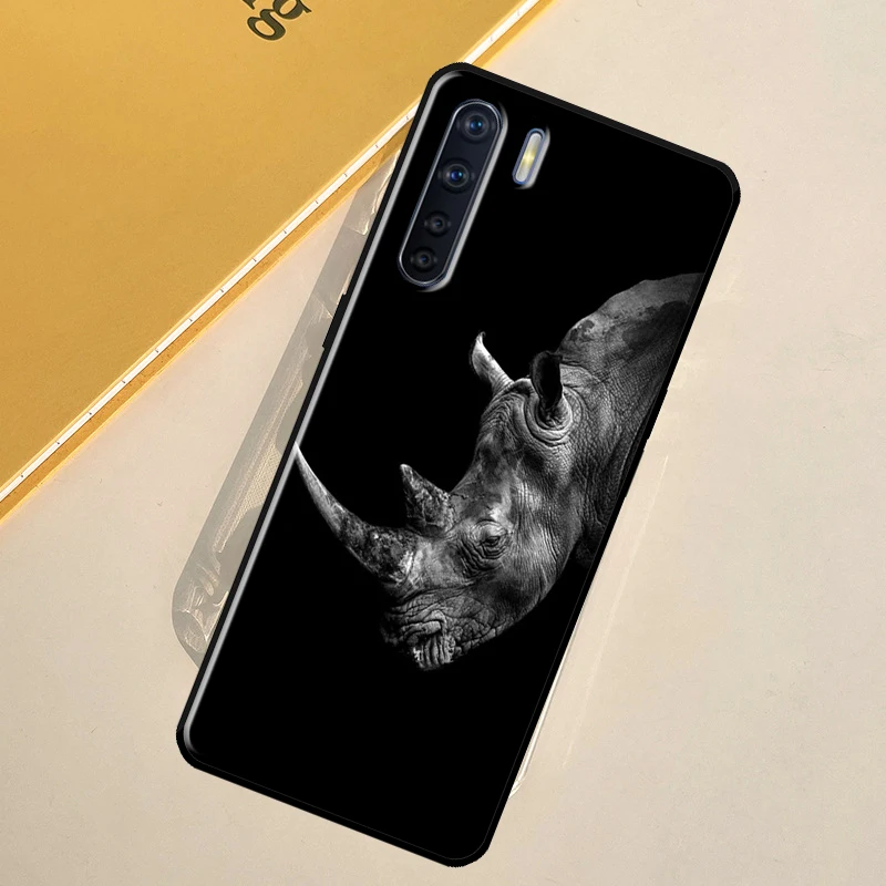 Rough Rhinoceros Rhino Beast Case For OPPO A17 A16 A15 A54 A74 A94 A57 A77 A78 A72 A52 A53 A31 A5 A9 A96 A76 A54S Cover