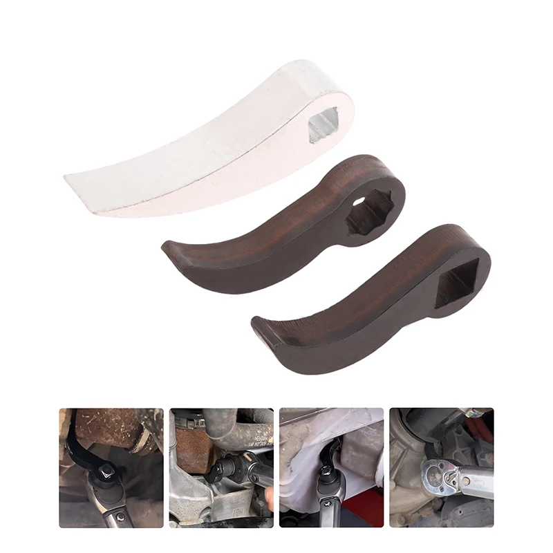 

Tool Crowbar Adapter Head 1/2 Inch 3/8 Inch Ratchet Wrench Bullhorn Half Shaft Removal Tool Steel Pry Bar Hand Tools DIY Tools