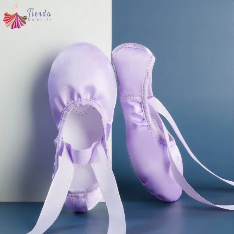 meninas-sapatos-de-bale-criancas-chinelos-de-danca-de-cetim-com-fita-crianca-sola-dividida-macia-bailarina-pratica-ginasio-adulto-yoga-gato-garra-sapato