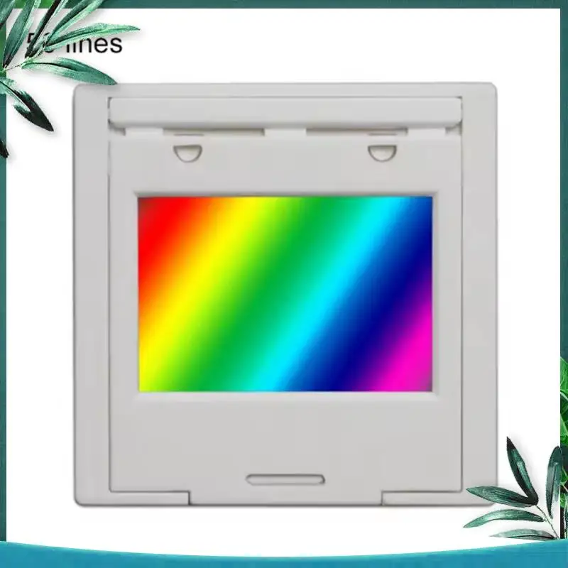 (NEW) Transmission Diffraction Grating With Frame Line Spectrophotometer Diffraction Grating Optical Teaching Experiment