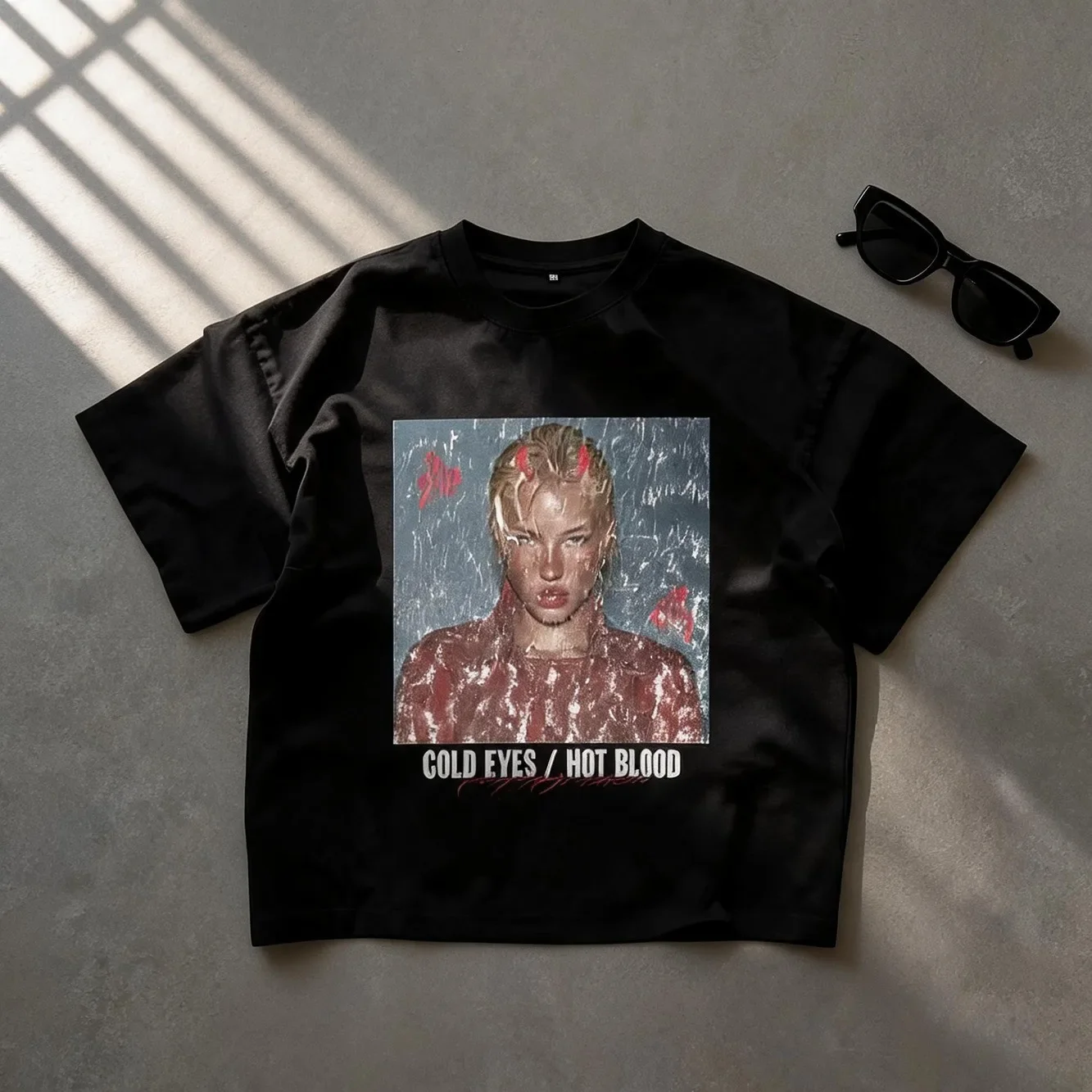 Men's Summer Casual Character Print T-Shirt