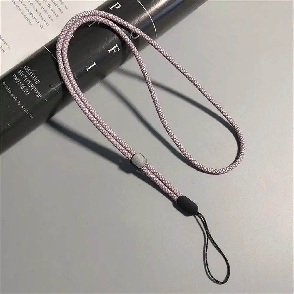 

Флуоресцентный длинный ремешок для телефона, регулируемый шейный подвесной ремешок для мобильного телефона, нейлоновый кулон, цепочка для мобильного телефона, ремешок для ключей