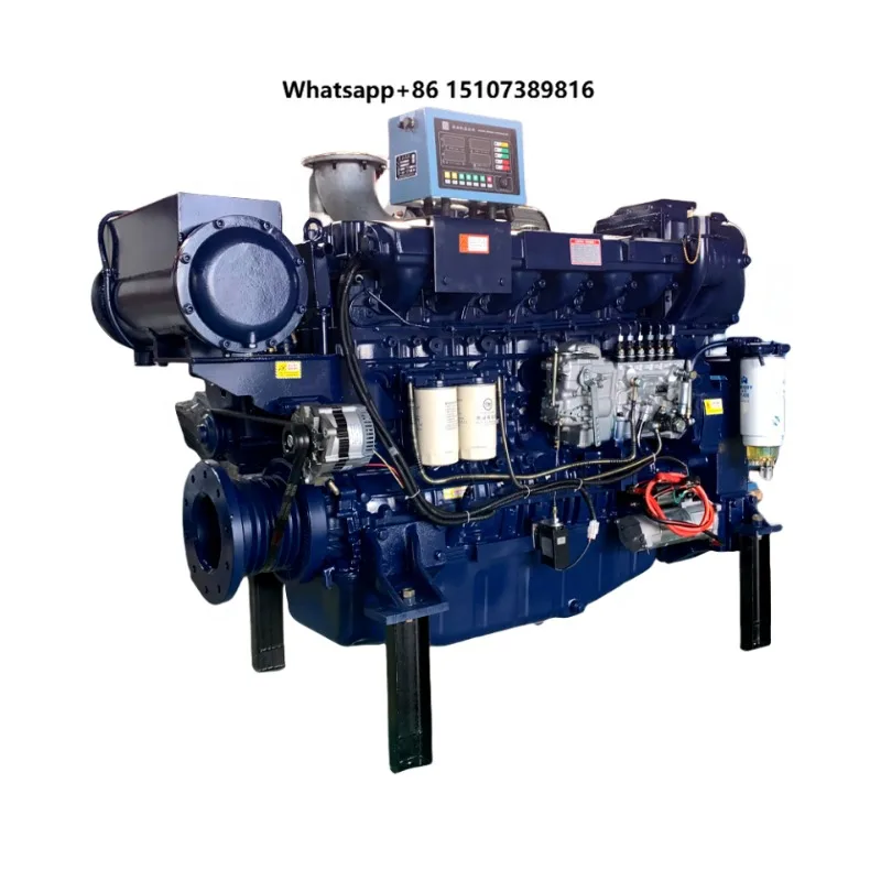 Hot Sale for  Type 6 Cylinder Marine Engine Inboard High Power with Advance Gear Box for Fishing Boats/Ship