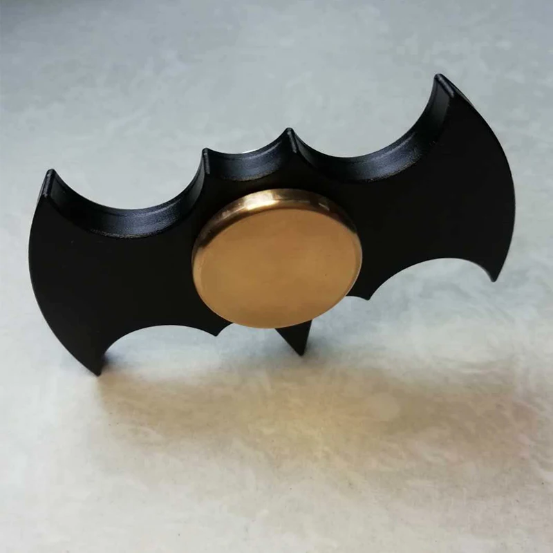 Fidget Spinner Metal en forma de murciélago, juguetes antiansiedad y alivio del estrés, artilugios geniales, TDAH para niños, adolescentes y adultos, Ideas de regalos