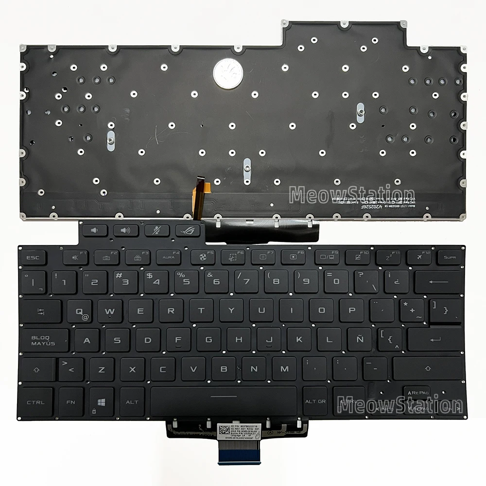 

Latin RGB Backlit Keyboard For ASUS ROG Zephyrus G16 GU603 GU603VV GU603Z GU603ZX/ZW/ZM/ZE GU603HR/HE/HM ,G15 GA503 GA503RM/RS