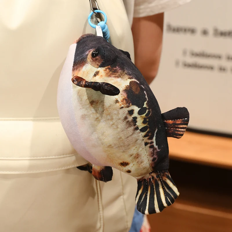 Pufferfish plush product photo