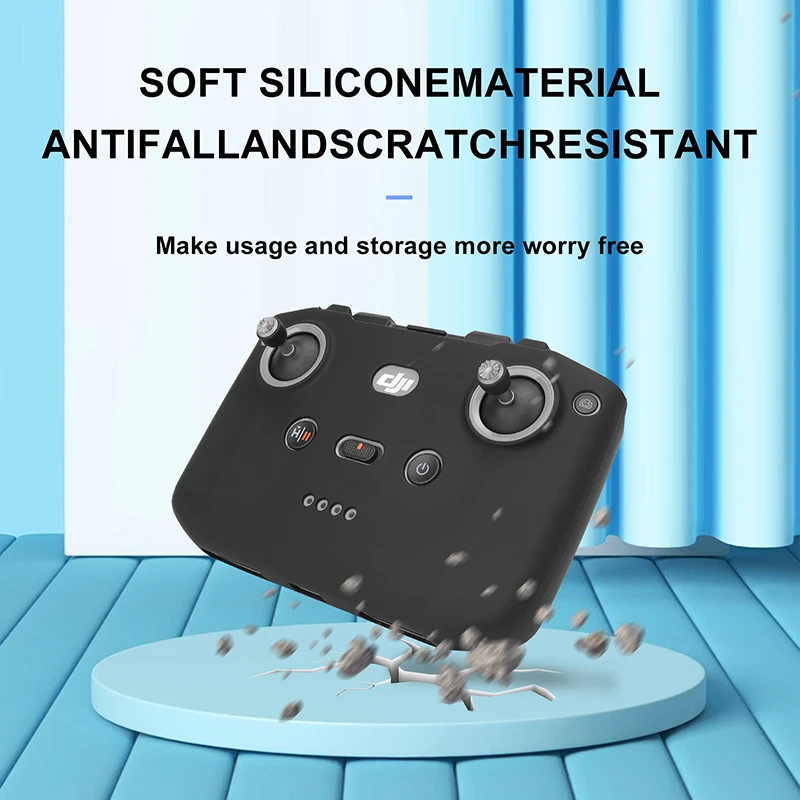 Silicone Case for DJI RC-N3/N2/N1 Remote Air 3S/Flip/Neo/Mini 2 3/Mavic 3Pro/Mini 4 Pro Fly More Combo Drone Accessories
