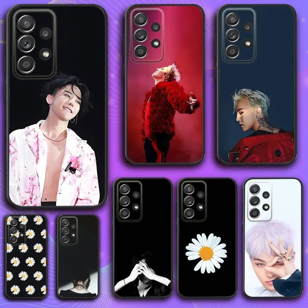 

Singer GD G-Dragon Phone Case For Samsung S 25,24,23,22,30,21,10,9,Ultra,Plus,Lite,FE,4,5 G Soft Black Case