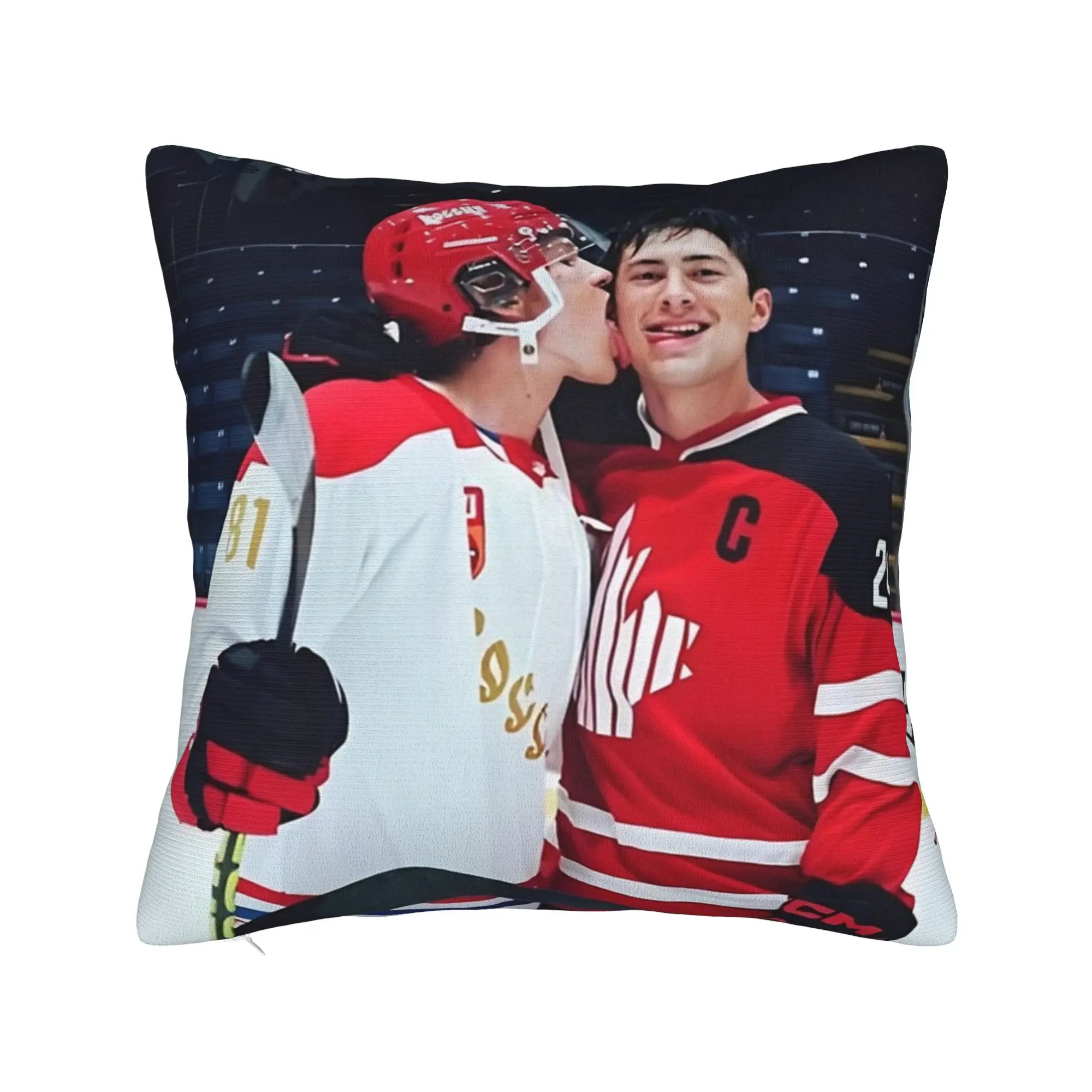 Decorative Pillow Cover Heated Rivalry Humorous Bedroom Hollander  and Ilya Rozanov Throw Pillow Case Cover Zipper Multiple Size