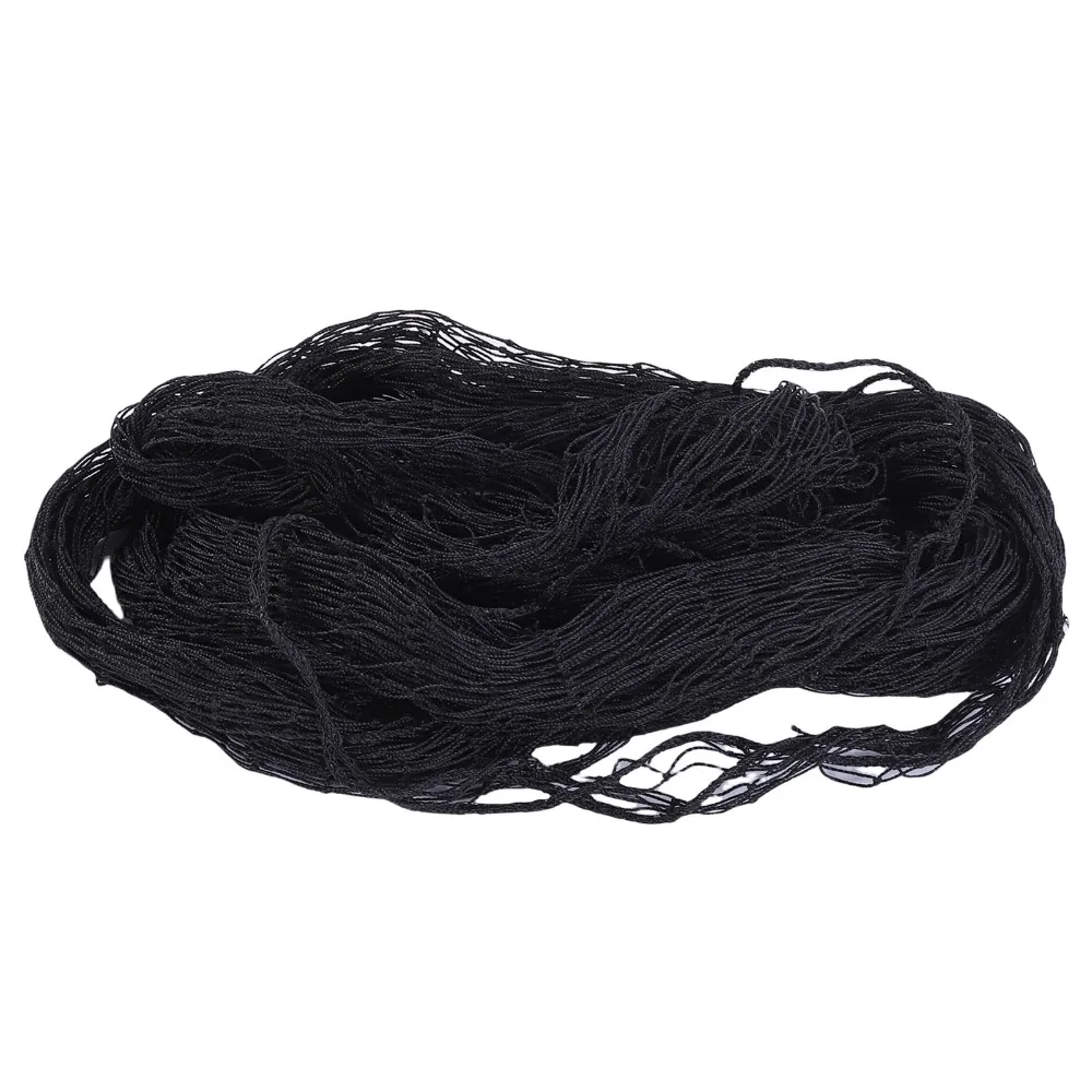 Heavy Duty PE Baseball Backstop Net Black 3x3m Sports Practice Net Baseball Netting Barrier Backyard Training