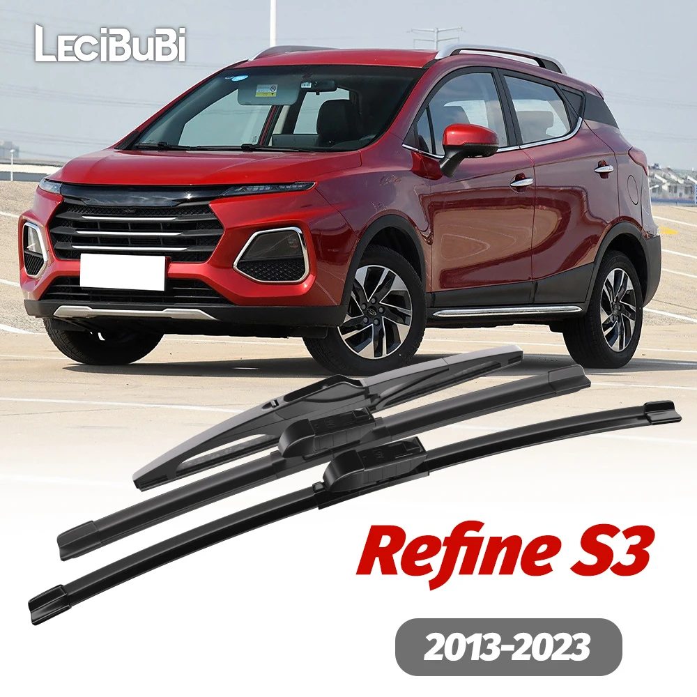 

1set Front & Rear Windshield Wiper Blades Windscreen Wipers For JAC Refine S3 2013-2023 2014 2015 2016 2017 2018 2019 2020 2021