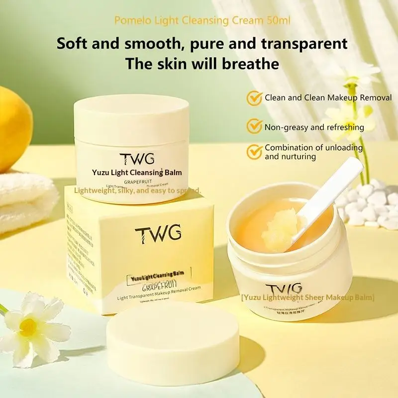 TWG Avocado Makeup Remover Cream Gentle Eye And Lip Makeup Removal Nourishing Unloading Oil for Women