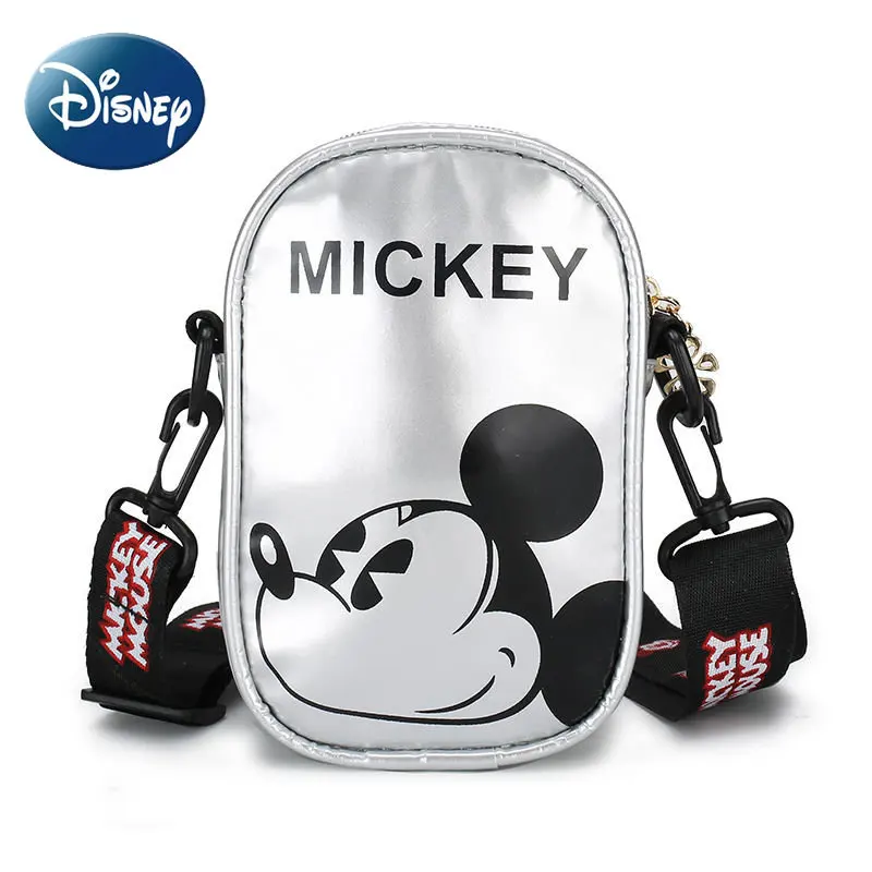 Mickey Mouse Cartoon Straddle Bag for Girl Baby Shoulder Bag Cute Mini Fashion Boy\'s Coin Purse Small Backpack