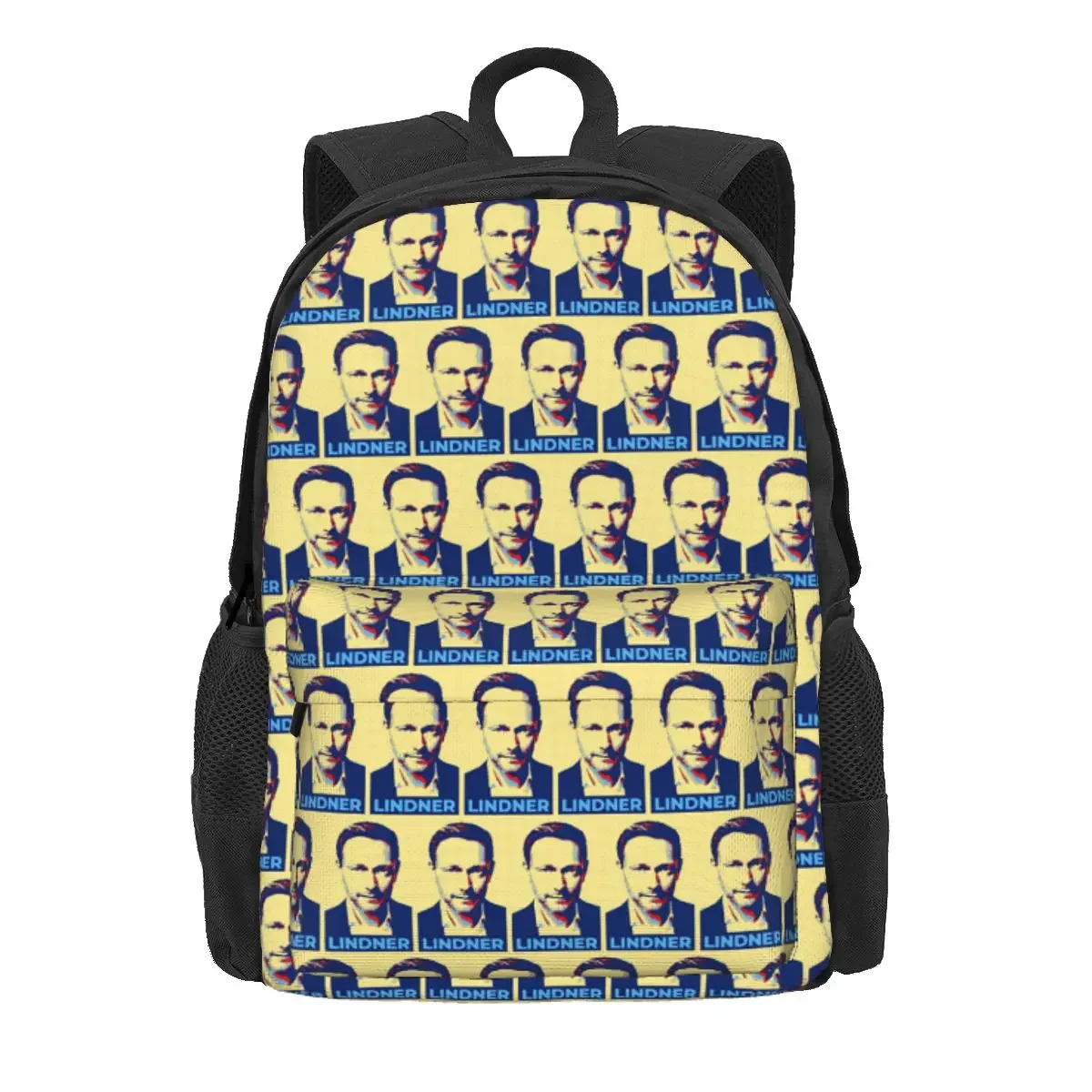 Legend Christian Lindner Minister Of Finance Backpack Daypack Large Capacity BookBag School Bag Shoulder Bags for Men Women