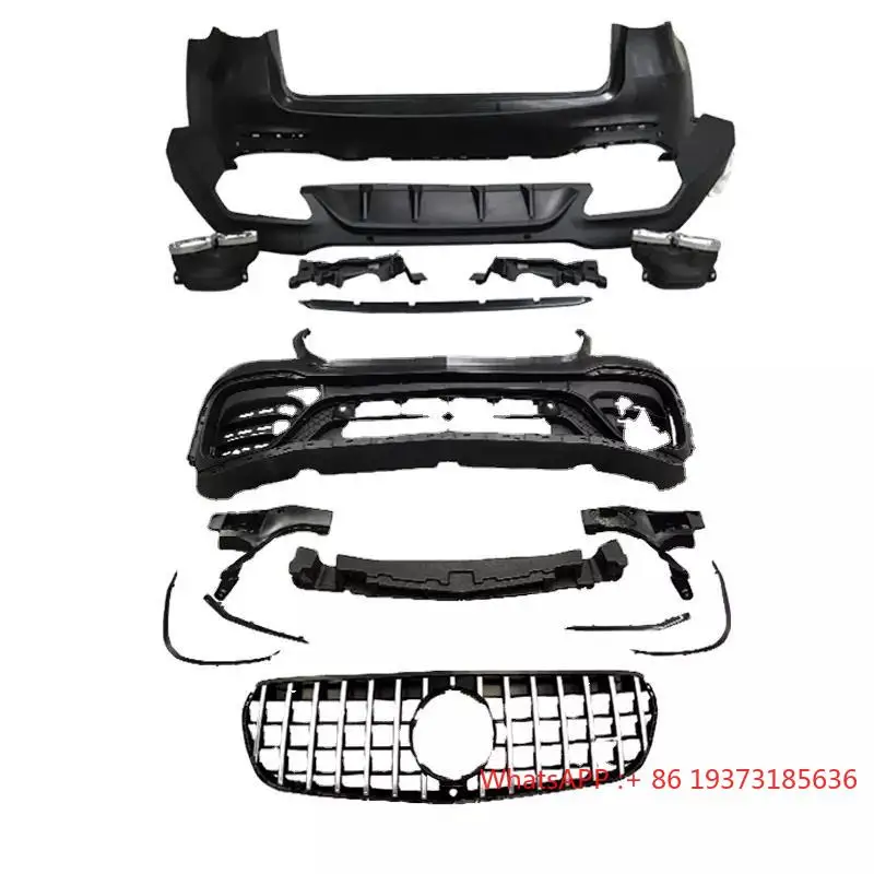 FOR Mercedes Benz GLC Coupe Rear Spoiler Diffuser Facelift GLC63 C253 GLC200 GLC250 GLC260 GLC300 6000k Color Temperature