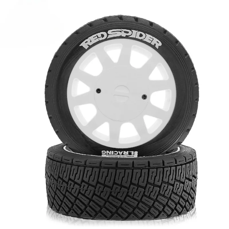 

4pcs 100mm 1/7 1/8 RC Rally Off-Road Buggy Tires Wheel 17mm Hex for ARRMA Trxs Redcat Team Losi Kyosho HPI WR8 HSP RC Car