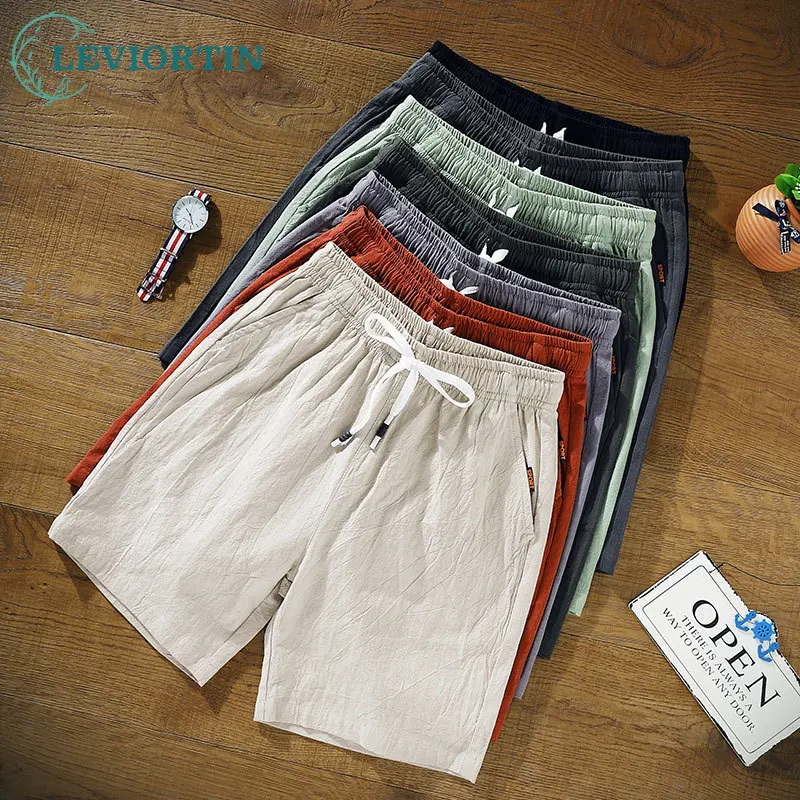 Summer Shorts Men Casual Cotton Shorts Boys Plain Brand Male Short Pants Plus Size 4XL 5XL Breathable Cool Shorts Men