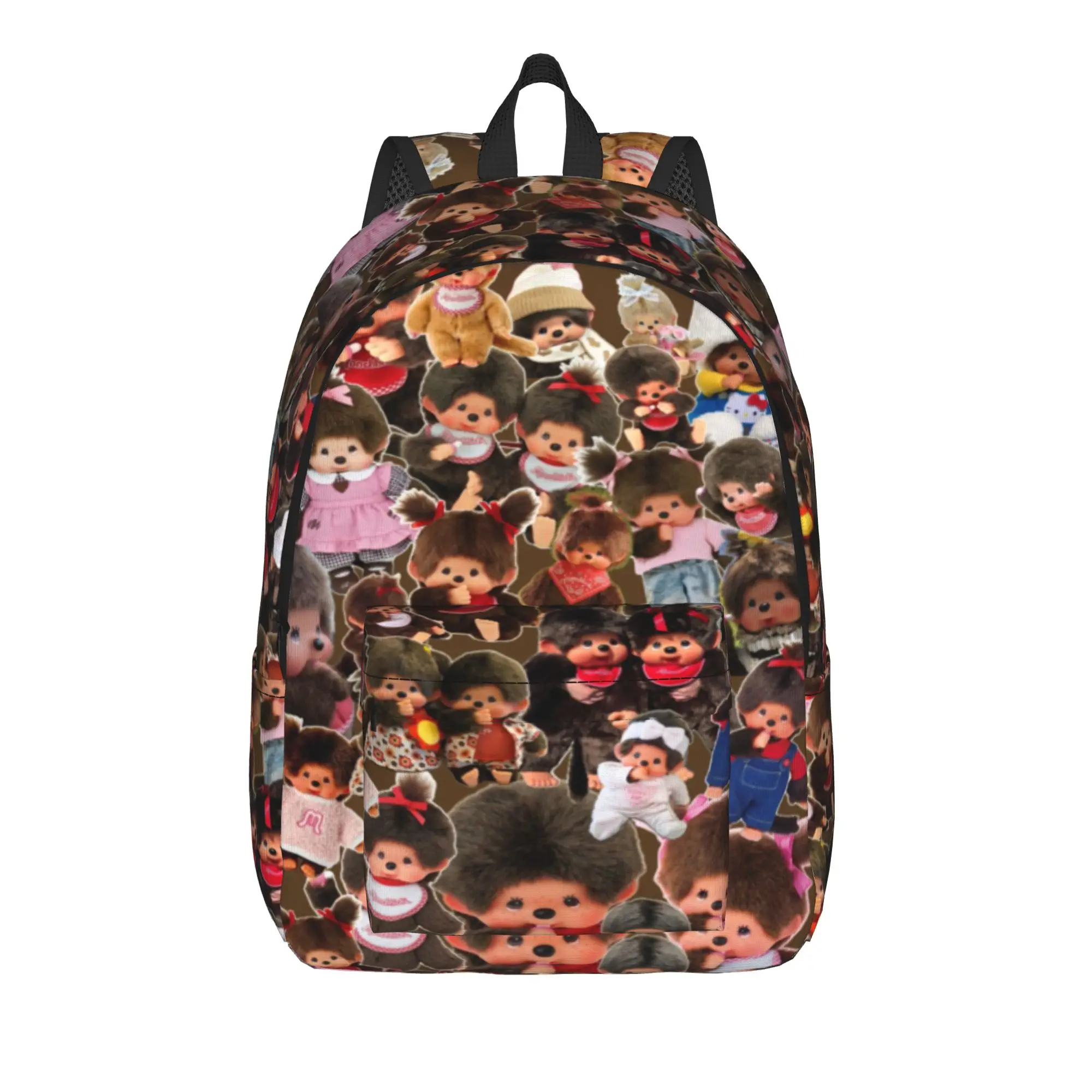 

Monchhichis Cool Backpack Sports Student Work Daypack for Men Women College Canvas Bags