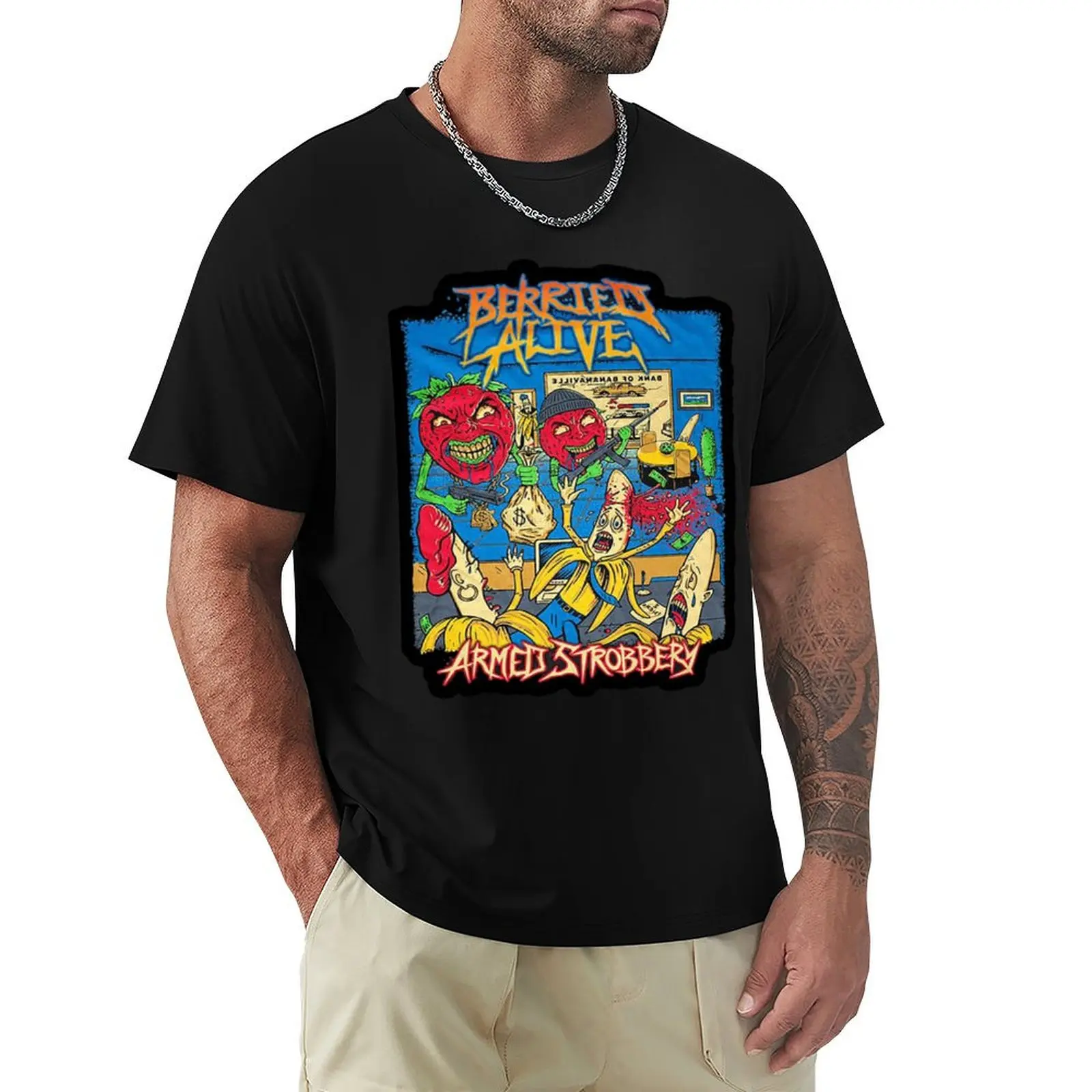 T-shirt Berried Alive en tissu résistant pour le travail