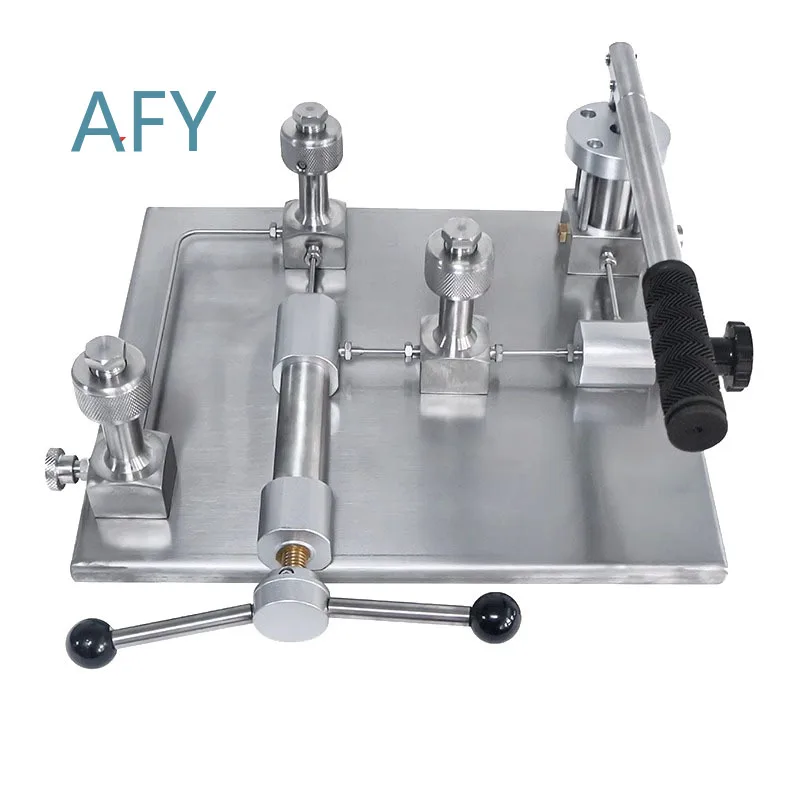 A5 TYPE 0-10MPa Vacuum Calibration Table Pressure Gauge Sensor Calibration Pressure Test Laboratory Handheld Pneumatic Pump