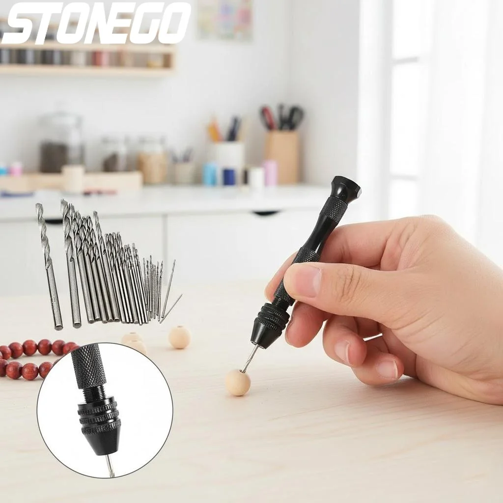 

Набор мини-дрелей из алюминия, 11 или 26 предметов, с быстрозажимным патроном, портативный ручной инструмент для дерева, пластика, металла