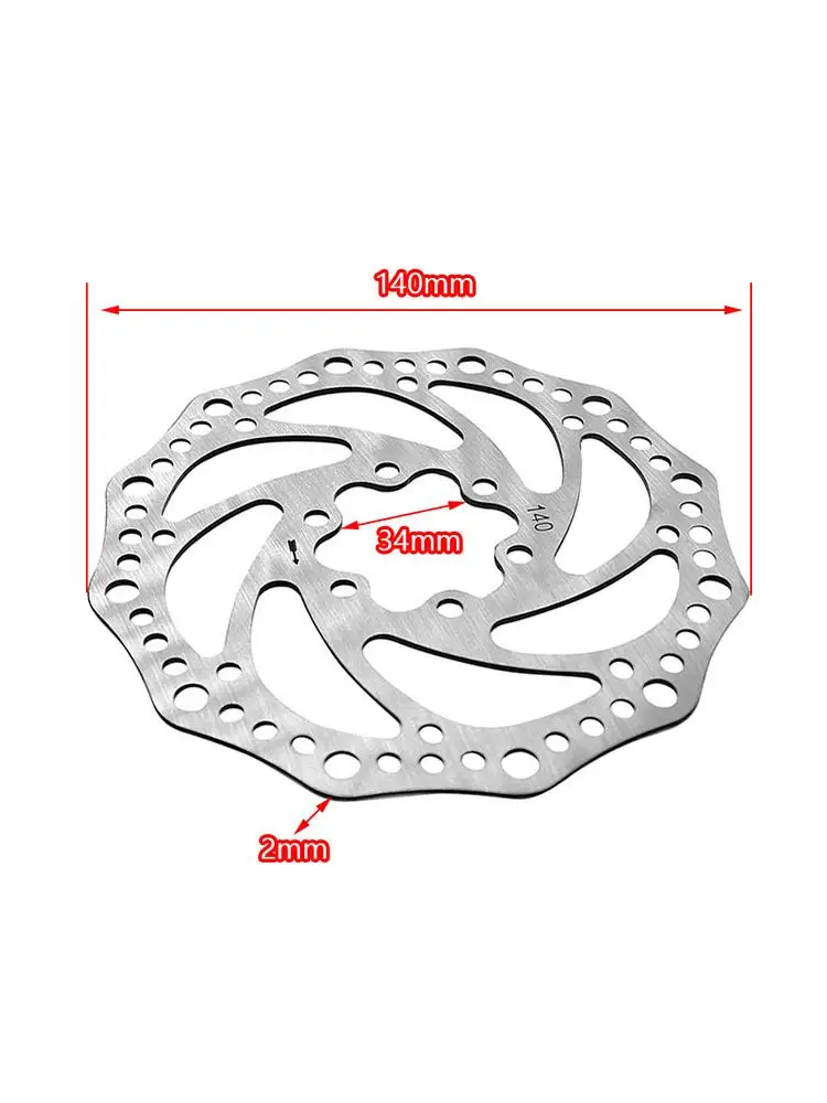 AliExpress 140mm electric scooter brake, suitable for ATV kart, dirt pit, bicycle, motorcycle, off-road motorcycle accessories