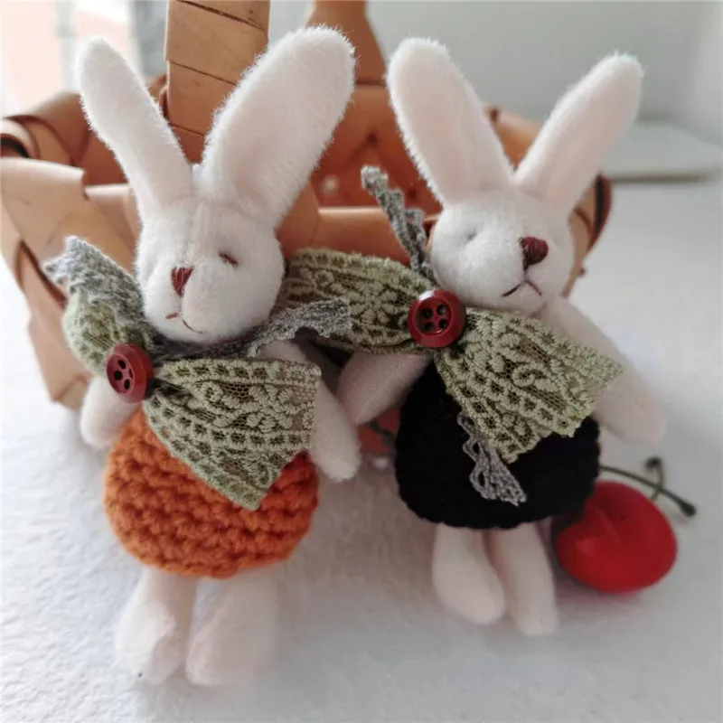 

Knitted Rabbit Brooch Forest Vintage Sweet Cute Cartoon Animal Pin for Girls Daily Wear Premium Lightweight Handmade Versatile