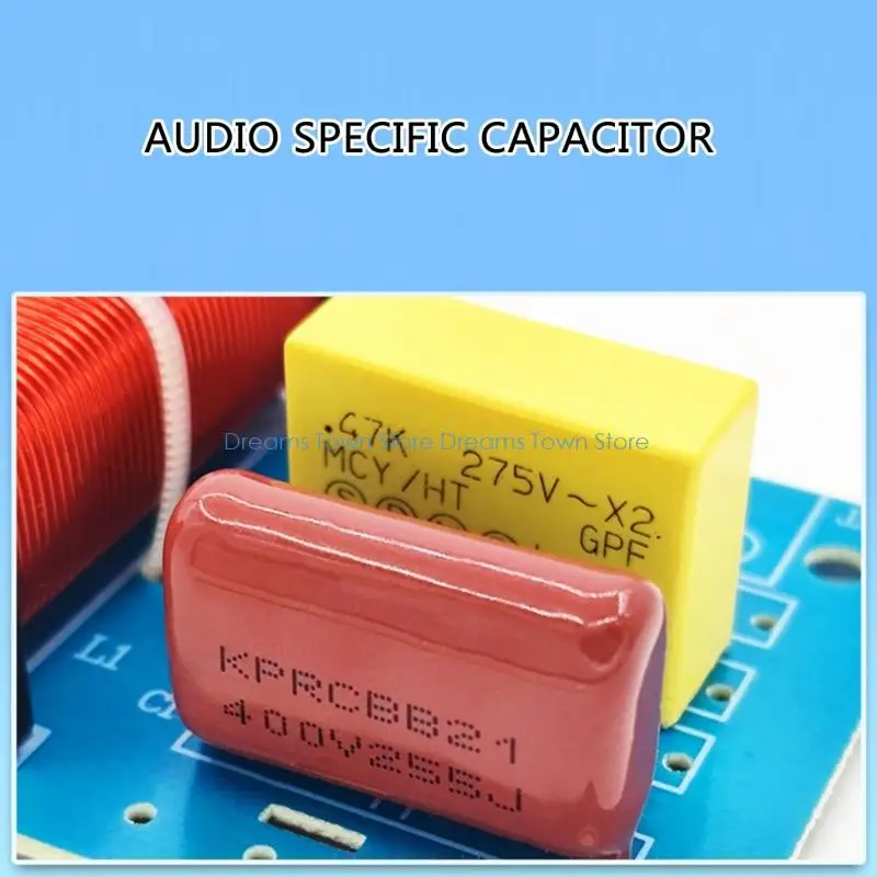 HX6A Sound Crossovers D235, 80W High Low Pass Filter for Detailed and Layered Audiophiles in 8inch Speakers
