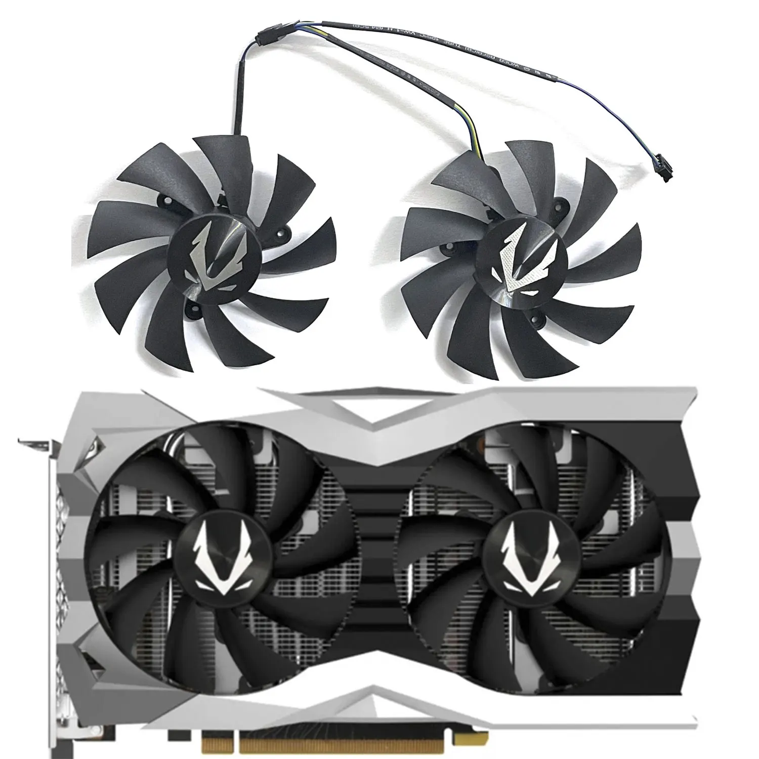 87MM GA92A2H 0.35A GTX 1660 1660Ti graphics fan for Zotac GeForce RTX 2060 2070 SUPER Mini Video Card Cooling Fan