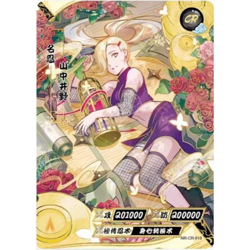 KAYOU ของแท้ Naruto การ์ด T2w7 Chapter of Soldiers Ninja World CR Uzumaki Naruto Momochi Zabuza บทบาทอะนิเมะคอลเลกชันการ์ดของเล่น