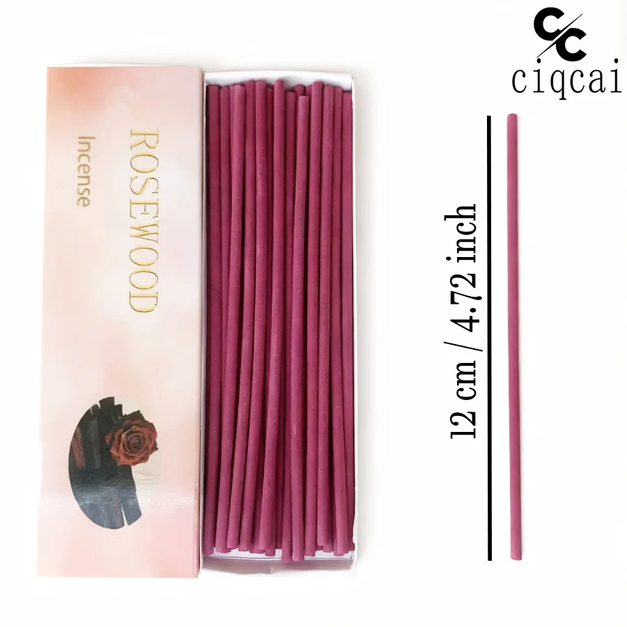 High-Quality Chinese Agarwood Incense with Rose Scent, 12cm Long Natural Incense Sticks, 35 Sticks/Box, Made from Agarwood and Rose Powder, Strong and Long-Lasting Fragrance, Refreshing and Invigorating, Purifies the Air, Suitable for Home, Office, Hotel, Club, Etc., Light Luxury Packaging, Ideal for Holiday Gifts