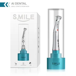 AI DENTAL Smile Series S1-5L Handpiece/Set 1:5 Increasing Optic Fiber Dental Red Ring Contra Angle Handpiece with Quattro Spray