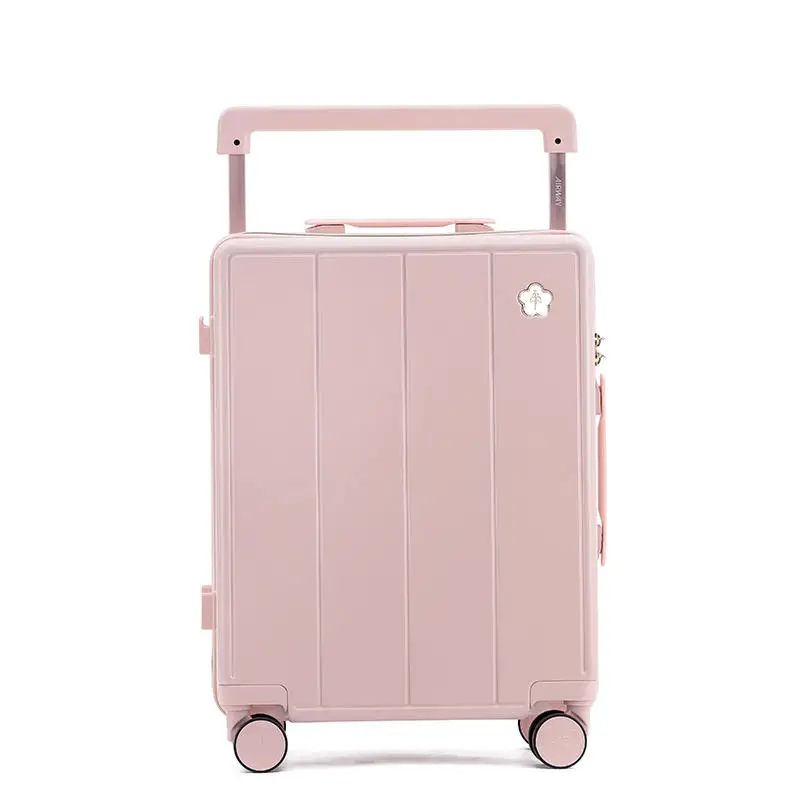 Wide suitcase Women\'s trolley luggage boarding box 20/24 inch universal wheel new luggage combination box