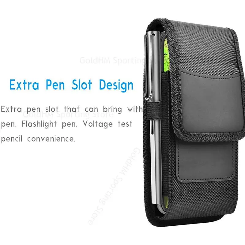 

Card Slot Leather Case For Redmi K90 Pro Plus Champion Belt Waist Phone Bag Pouch For Redmi K80 Pro K60 K70 Ultra k40 K50 Gaming