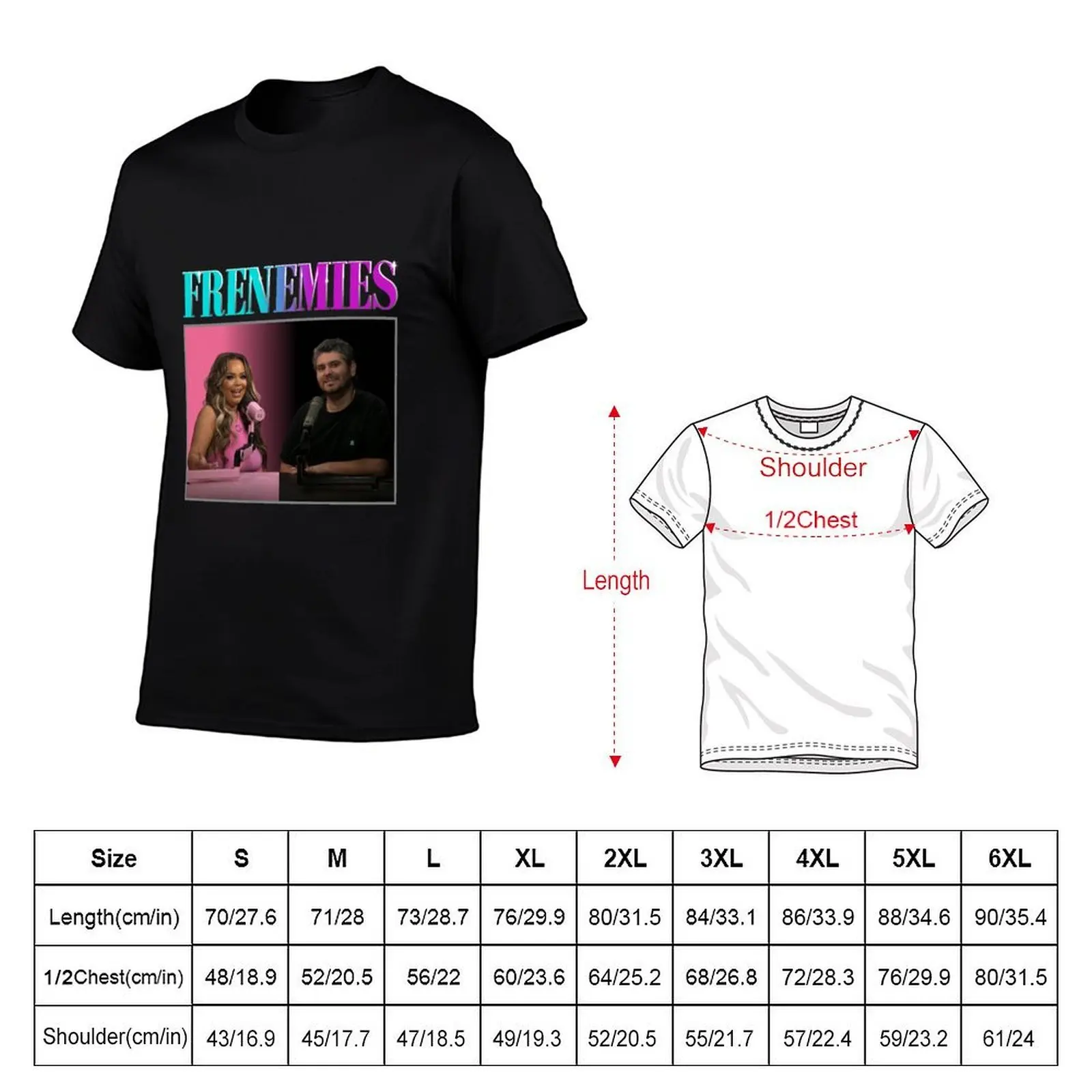 frenemies T-Shirt plain summer shirt mens t shirts top quality