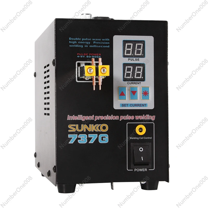 

737G Battery Spot welder 1.5kw LED light Spot Welding Machine for 18650 battery pack welding precision pulse spot welders