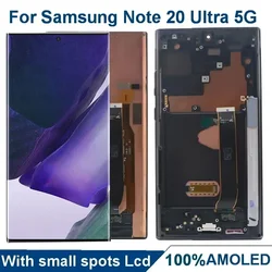 Pantalla lcd AMOLED para móvil, montaje de digitalizador táctil para Samsung Galaxy Note 20 Ultra, N985, N985F, N986F, N986B, note20 ultra 5G