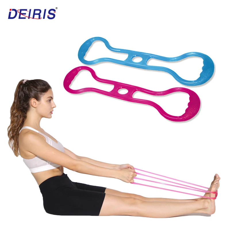 

Deiris Yoga Tension Rope,Resistance Exercise Bands,Fitness Equipment,Pull Rope,Chest Expander,Elastic Muscle Training Band