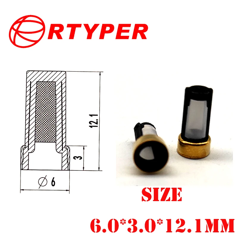 50/100/300/500 PCS GDI Fuel Injector Repair Kit Filter For Audi For Hyundai Kia 2.4L 35310-2G710 06E906036P