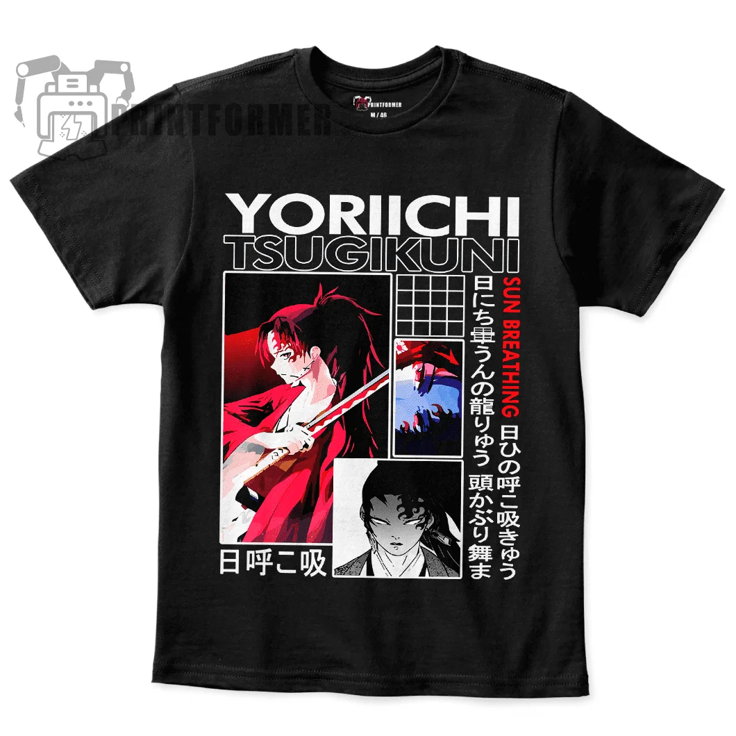 

Unisex T-shirt Yoriichi Demon Slayer 6 / Yoriichi Demon Slayer Blade 6