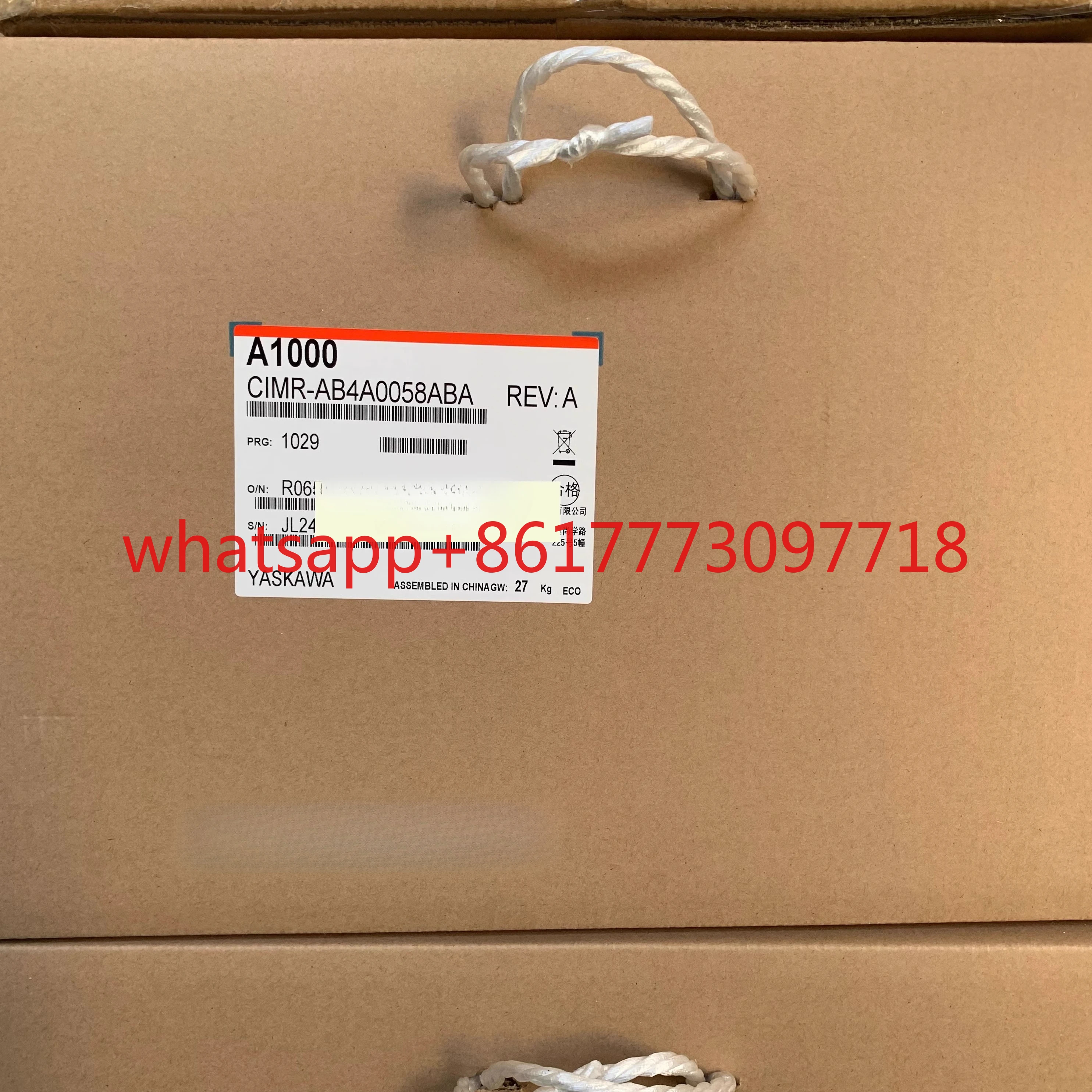 العاكس الأصلي الجديد A1000 سلسلة CIMR-AB4A0058ABA/AAA 22KW/30kw