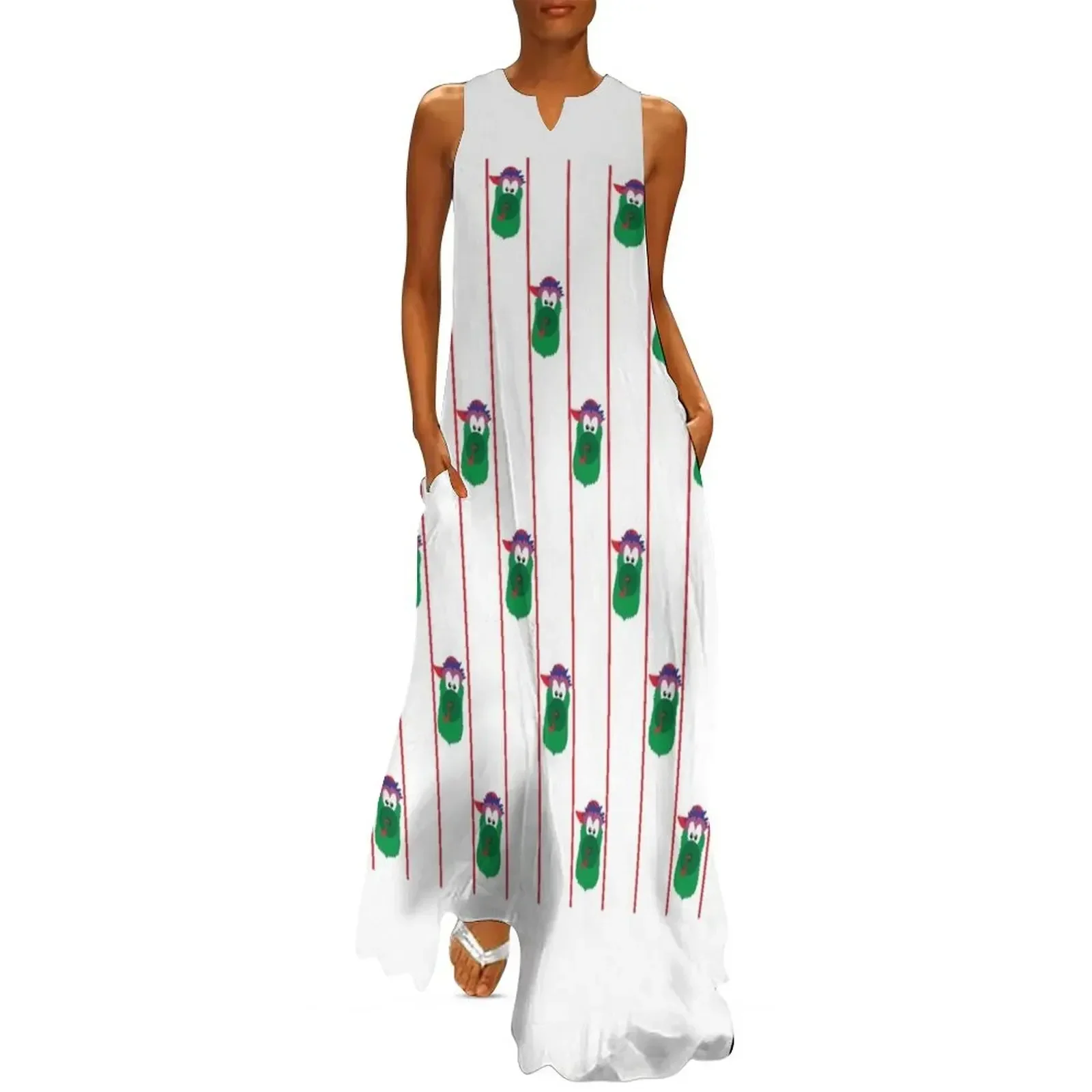 

Phanatic Pattern Long Dress summer clothes cute dress summer dresses summer clothes for women Dress