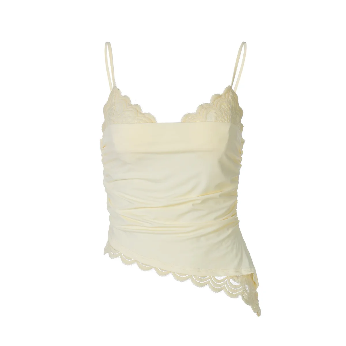 

Hot Selling Women's Clothing 2025 Summer New Product Fashionable And Sexy V-Neck Lace Lace Camisole Top For Women