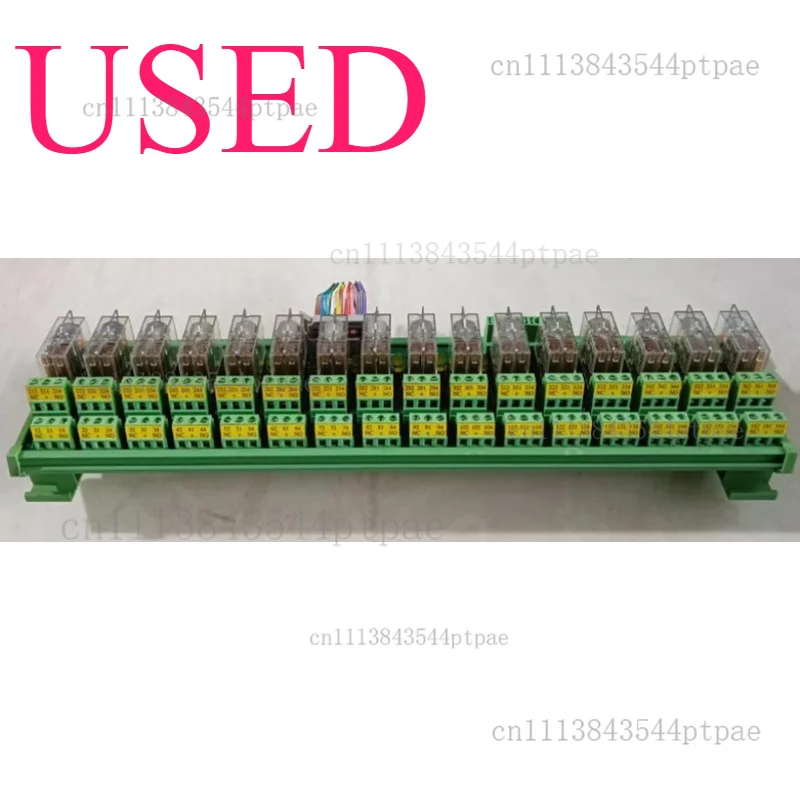 A 16-channel relay module: rm216-02-n, npn input, dc24v (actual picture taken)