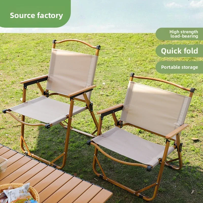 

Outdoor Camping Folding Chair Lightweight Portable Outdoor Chair for Fishing Beach Garden Comfys Seat Durable Support Camping