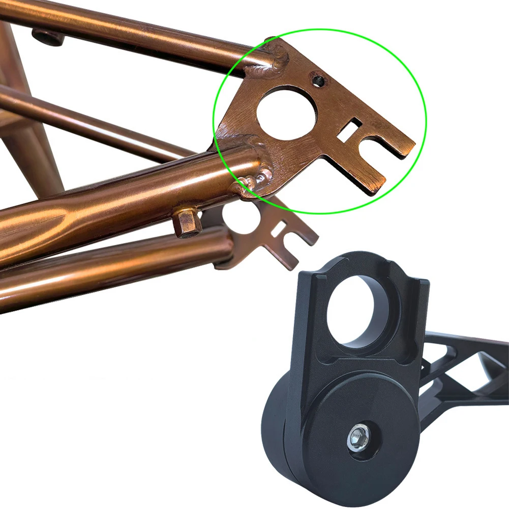

5-speed Derailleur Bike Accessory Nylon Fiber Guide Wheel Screw-lock Mechanism Bike Modification Bike Gear Upgrade