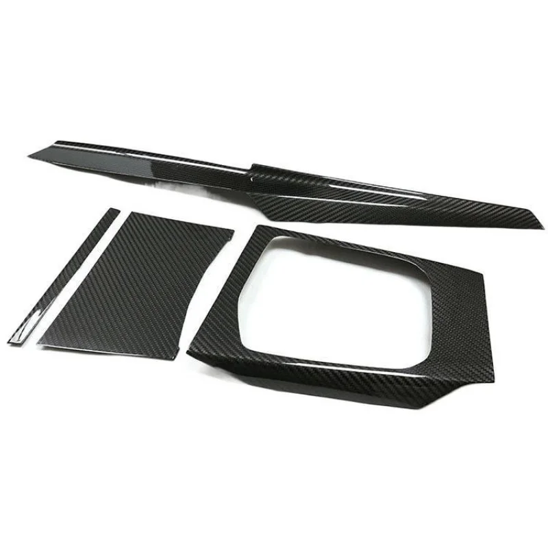 

Suitable for BMW New M2 M3 M4/G80 G82 G87 Modified Dry Carbon Fiber Interior Center Console Decoration Sticker Fro