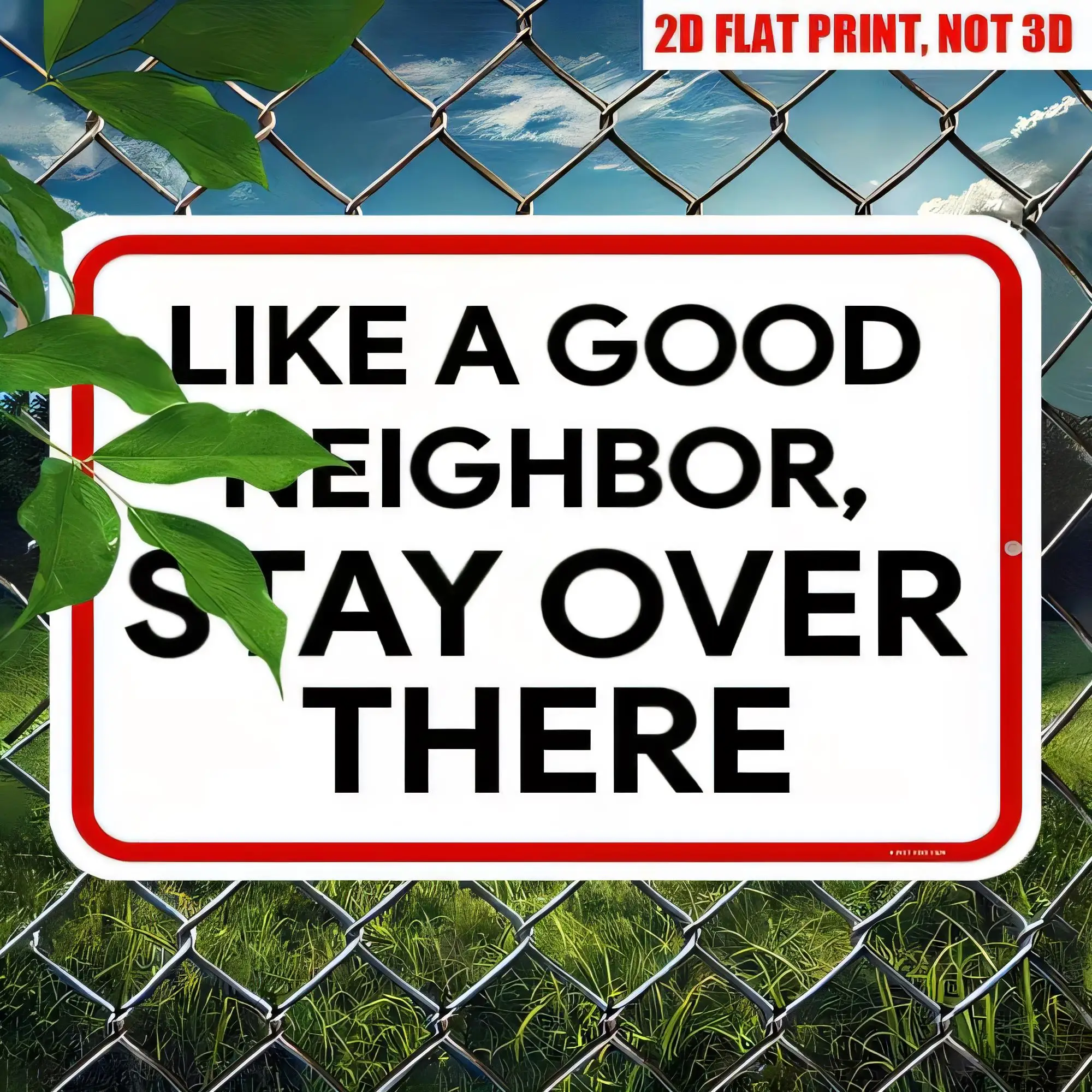3D Printing Aluminium - Tin Sign Like A Good Neighbor