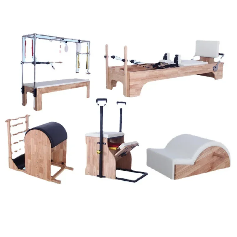 

Pilates five-piece ladder bucket Cadillac elevated bed Yoga aligner pedal chair Pilates core bed